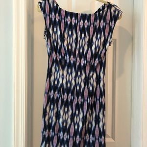 Ann Taylor Ikat print dress- lightweight & cute!